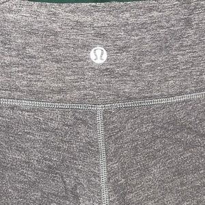 LULULEMON gray full length leggings